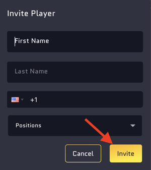 Invite Player 1